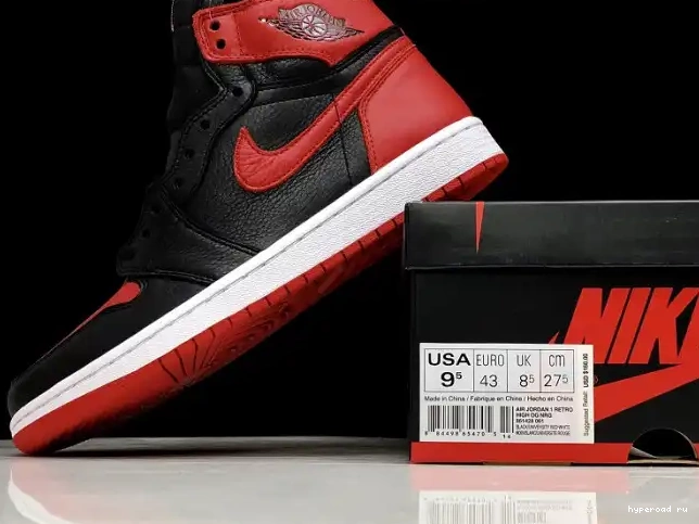 To Homage 861428-061 High Jordan Air 1 OG Retro Home 0518